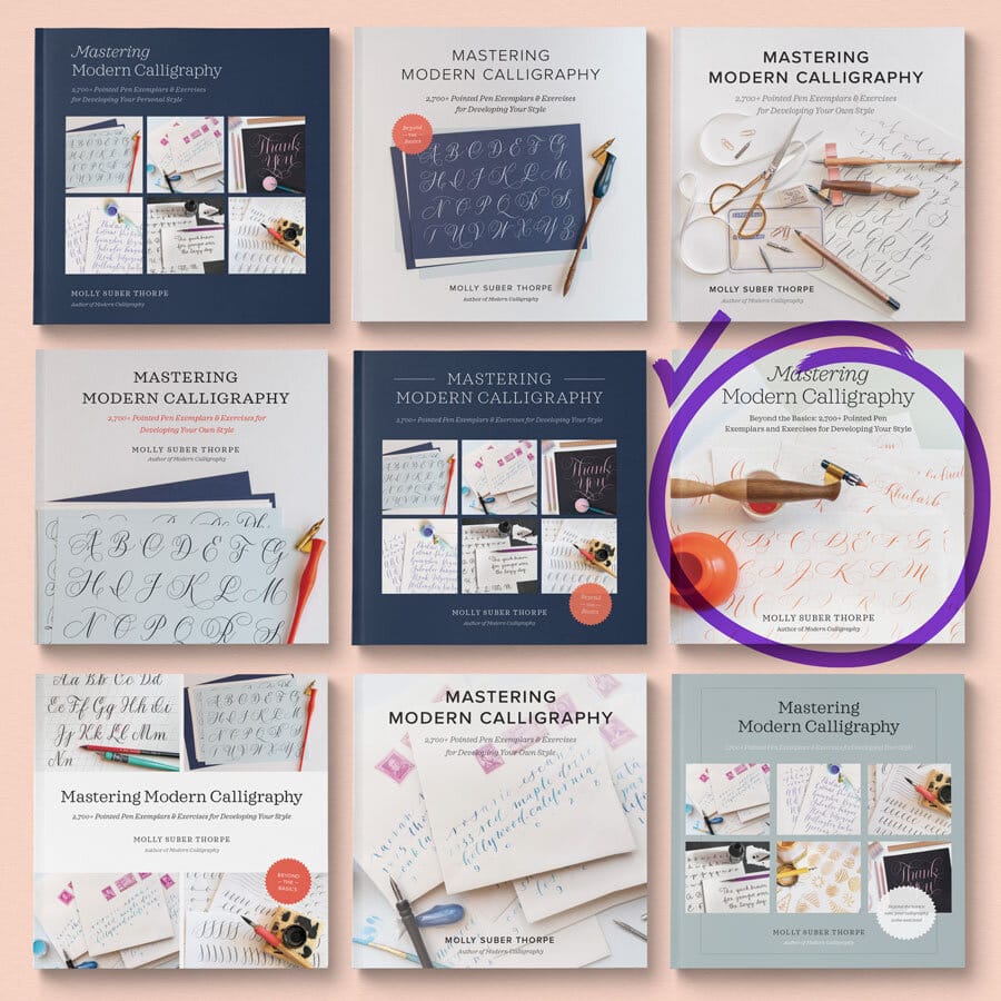 A Book Cover Story: The Design Process of Mastering Modern Calligraphy