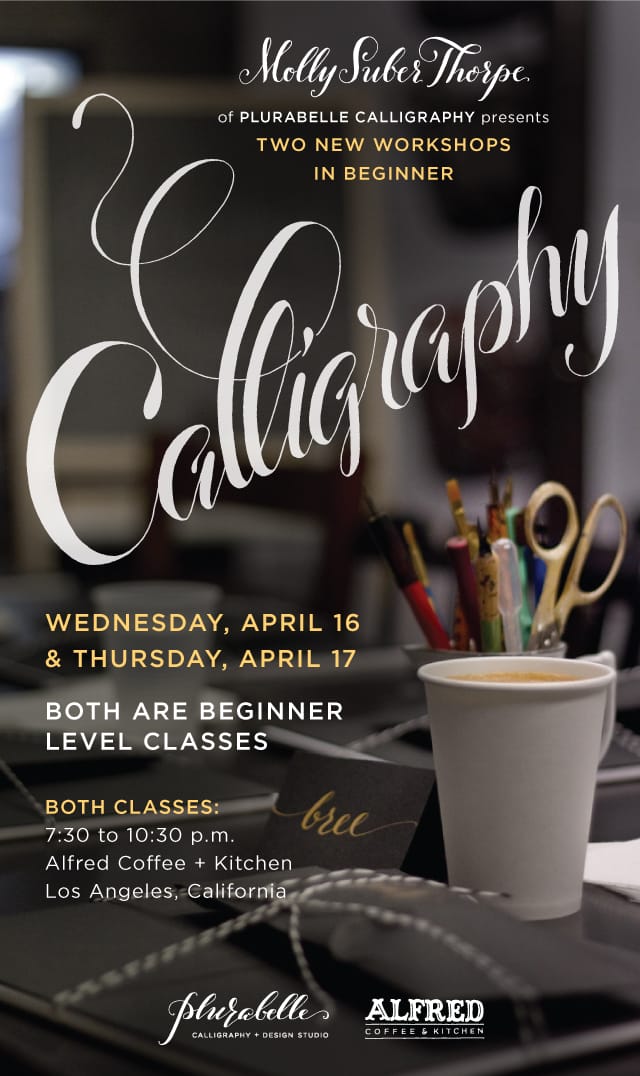 Los Angeles Calligraphy Workshops