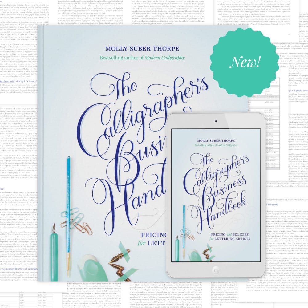 The Calligrapher’s Business Handbook