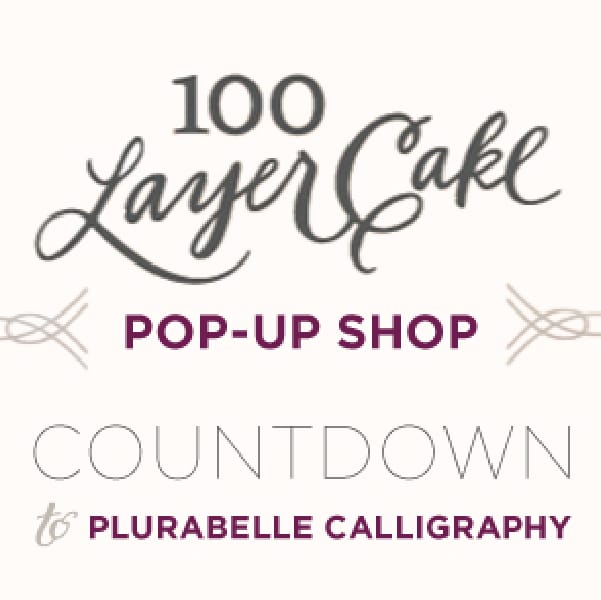 100 Layer Cake Pop-Up Countdown!