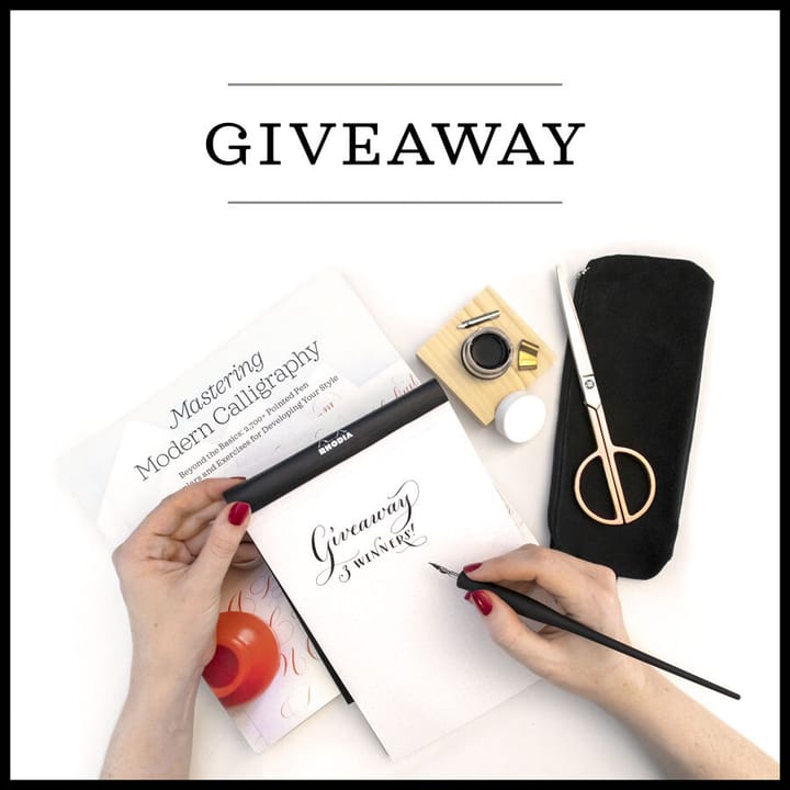 Mastering Modern Calligraphy Birthday Giveaway!