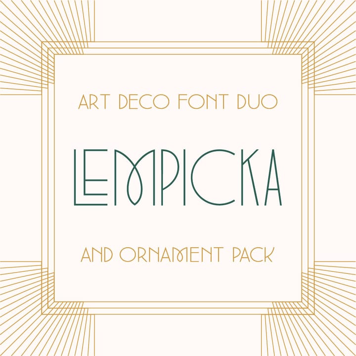 Lempicka Font Duo Release